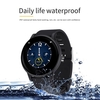 GT3 Intelligent Bracelet Message Reminder Überwachung der Körpertemperatur IP67 Wasserdichter Sporttracker (schwarz)