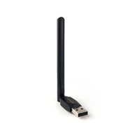 GTMEDIA 150Mbps USB WiFi Dongle USB2.0 Wireless Netzwerk WiFi Adapter Ethernet 802.11b / g / n w / Antenne für DVB-S2 STB