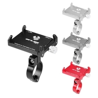 GUB Anti-Rutsch Fahrrad Einstellbare Handyhalter Halterung Lenker Clip Stand für 3, 5-6, 2 zoll Smart Handy für Android für iPhone