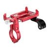 GUB Universal Fahrrad Lenkerhalter Halterung Aluminium Handyhalter Ständer für 3, 5-6, 2 Zoll Telefon GPS Action Kamera