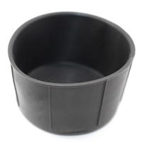 Gummi Getränkehalter passend für DODGE Black Cup Mat RAM Mittelkonsole