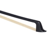 Gut ausgewogene Carbonfaser 4/4 Violine Fiddle Bow Runder Stick Exquisite Rosshaar Ebenholz Frosch