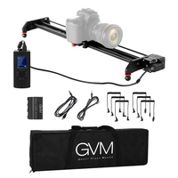 GVM GT-60D 60 cm (23, 6 Zoll) motorisierter Kamera-Schieberegler Video Rail Track Dolly Aluminiumlegierung
