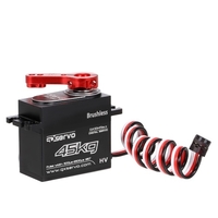 GX3345BLS 45KG Servo IP67 Wasserdichtes Lenkservo Hochdrehmomentvolles Vollmetallgehäuse Stahlgetriebe Bürstenloses digitales Servo für 1/10 1/8 RC-Auto RC-Boot RC-Roboter
