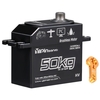 GX3350BLS 50KG Digital Servo IP67 Wasserdichtes Lenkservo 180 ° Vollmetallgehäuse Edelstahlgetriebe Bürstenloses Motorservo für 1/8 1/5 RC Auto RC Crawler RC Boot Flugzeug Hubschrauber Roboter