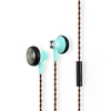 JCALLY EP02 3, 5-mm-Kabelkopfhörer mit Mikrofon Smartphone Dynamische Ohrhörer Flat Head Music-Kopfhörer-Headset