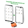 JDiag verbesserte BT FASLINK M2 OBDII Scanner-Berufsfahrzeug-Diagnosewerkzeug,  Automotor-Codeleser für IOS und Android,  mit Sprachsteuerungsfunktion