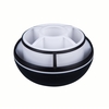 JIELISI 360 ° drehbarer Stifthalter Desktop Stationery Storage Box