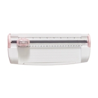 JIELISI ortable A5 Schiebe-Papierschneider 23 cm/9, 1 Zoll Schnittlänge Papierschneider Scrapbooking-Werkzeug Schneidematte Maschine für DIY Bastelpapier Karton Fotos Bilder Karten Bürobedarf