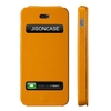 Jisoncase Flip Executive Case/Cover für das iPhone 5