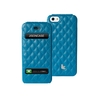 Jisoncase Flip Matelasse Leder Hülle für iPhone 5