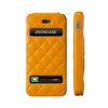 Jisoncase Flip Matelasse Leder Hülle für iPhone 5