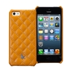 Jisoncase Matelasse Genuine Leather Case für iPhone 5