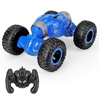 JJR / C Q70 Twist RC-Car RC-Stunt-Car RC-Climbing-Car 2, 4 GHz 1/16 4WD Doppelseitiges RC-Deformierbares All-Terrain-Stunt-Car