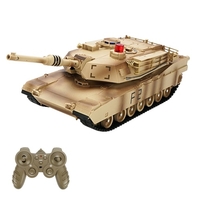 JJRC Q90 RC Panzer 1/24 Fernbedienung Militärischer Kampfpanzer Spielzeugschüsse mit Lichtern Realistische Geräusche RC Fahrzeug 330 ° drehbarer Turm