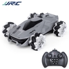 JJRC Q92 1:24 2.4G 4WD RC Stunt Auto Fernbedienung Auto 360 ° Drehung mit LED-Licht und Musik RC Auto