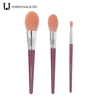 Jordan Judy 3 Stück Make-up Pinsel Set für Foundation Blush Lidschatten Puder Kosmetik Pinsel Kit Ideales Geschenk für Freundin Anfänger