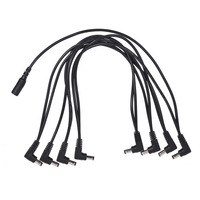 JOYO CM-26 Gitarreneffekte Power Kabel Splitter Kabel 8 Möglichkeiten Daisy Chain für DC 9V Gitarre Bass Effekte