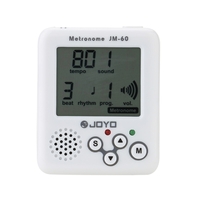 JOYO JM-60 Mini Portable wiederaufladbare Clip-on Elektronische Digital Metronom Tone Generator Tuner für Gitarre Violine Ukulele schlagen Tempo üben Training