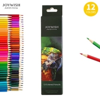 JOYWISH 18.12.24/36/48/72 Buntstifte Professionelle Ölkunst-Farbstifte für Studenten Kinder Erwachsene Künstler zum Zeichnen Skizzieren Schreiben Malbücher