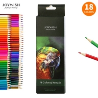JOYWISH 18.12.24/36/48/72 Buntstifte Professionelle Ölkunst-Farbstifte für Studenten Kinder Erwachsene Künstler zum Zeichnen Skizzieren Schreiben Malbücher