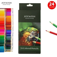 JOYWISH 18.12.24/36/48/72 Buntstifte Professionelle Ölkunst-Farbstifte für Studenten Kinder Erwachsene Künstler zum Zeichnen Skizzieren Schreiben Malbücher