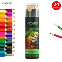 JOYWISH 18.12.24/36/48/72 Buntstifte Professionelle Ölkunst-Farbstifte für Studenten Kinder Erwachsene Künstler zum Zeichnen Skizzieren Schreiben Malbücher