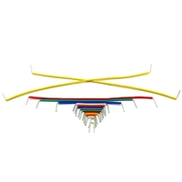 Jumper Wire Kit Preformed Breadboard Jumper Cable Set 14 Längen Assorted Jumper Lines for Breadboard Prototyping Circuits