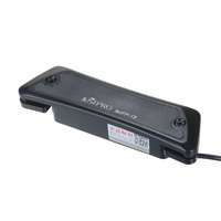 JUSTPRO Hochwertiger passiver magnetischer Schallloch-Pickup Humbucker Dual Coil Pick-up für Folk-Gitarre