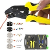 JX-D 5301 Ratschen-Crimperzange Crimpzange Kabel-Abisolier-Kit für die elektrische Wartung