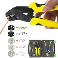 JX-D 5301 Ratschen-Crimperzange Crimpzange Kabel-Abisolier-Kit für die elektrische Wartung