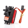 JX PDI-4409MG 4.8V-6V Hochspannung 0.11sec / 60 ° 9.2kg Digital Metal Gear Mini Servo Aluminium Gehäuse für 1/8 RC Auto
