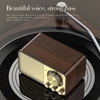 JY-66 Holz Wireless BT5.0 Lautsprecher Retro Classic Soundbox Super Bass Subwoofer FM Radio Unterstützung TF U Disk AUX IN Musikwiedergabe