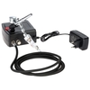 KKmoon 100-240V Professionelle Gravity Feed Airbrush Luftkompressor Kit für Kunst Malerei Maniküre Handwerk Kuchen Spray Modell Airbrush Nagel Werkzeug Set