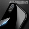 Magneto magnetischer Adsorptionskasten Klares ausgeglichenes Glas Rot Klare i-phone XR