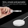 Magsafe Wireless Charger Magnetisches,  automatisch ausgerichtetes Ladegerät mit 15 W Schnellladung Kompatibel mit Android-Handys der iPhone 12-Serie Silber