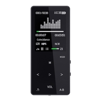 mahdi/M320 BT Tragbarer MP3-Musik-Video-Player Mini-Musik-Player 1, 8-Zoll-Bildschirm mit Lautsprecher FM-Radioaufnahme Stereo-FM-Automatikradio MP3 MP4 3, 5-mm-Audioeingang Eingebauter 8G-Speicher