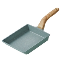 Maifan Stone Antihaft-Omelettpfanne im japanischen Stil mit Holzgriff zum Kochen von Babynahrung