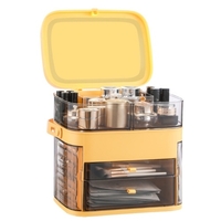 Make-up-Organizer-Box Staubwasserdichte Kosmetik-Aufbewahrung Make-up-Aufbewahrungsbox