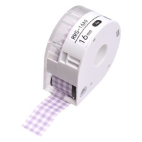 MAKEID 1-Rollen-Thermodruck-Klebeetikettenpapier Wasserdichtes,  reißfestes Name Preis Barcode-Etiketten-Aufkleberband für T7 Portable Label Maker-Drucker,  Norwegischer Wald 16 mm x 4 m
