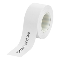 MAKEID 16 mm x 4 m Klebeetikettenpapier Thermodruckpapier Aufkleberband Wasserdicht reißfest für Home Office für MAKEID M1/L1 Tragbarer Etikettendrucker