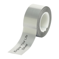 MAKEID 16 mm x 4 m selbstklebendes Etikettierband Thermodruckpapier Aufkleber Name Preisklassifizierung wasserdicht reißfest für MAKEID M1/L1 tragbarer Etikettendrucker