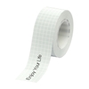 MAKEID Etikettendruckerpapier Thermodruckerpapier Aufkleberband Name Preisklassifizierung Wasserdicht Reißfest für MAKEID M1/L1 Tragbarer Etikettendrucker,  Transparent 16mmx4m