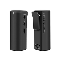 MAMEN Portable 2.4G Wireless Lavalier Mikrofon Mikrofon Sender Empfänger System 360 ° Tonaufnahme max.