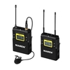 MAMEN WMIC-01 Professionelles digitales drahtloses UHF-Zweikanal-Mikrofonsystem