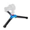 Manbily M-1 Portable Universal Mini Drei Füße Unterstützung Stativ Standfuß Einbeinstativ Standfuß für Einbeinstativ Kugelkopf mit 3/8 "Schraube
