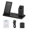 MANKIW Wireless Charger 3 in 1 15W kabellose Schnellladestation