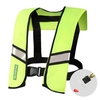 Manuelle / automatische aufblasbare Schwimmweste Schwimmweste für Erwachsene Wassersport Schwimmfischen Überlebensjacke