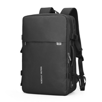 MARK RYDEN Modische erweiterbare Anti-Dieb-Multifunktions-Business-Laptop-Tasche Wasserdichter USB-Laderucksack für Männer im Freien