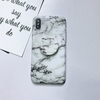 Marmor gemalter weicher TPU Fall für Iphone mit dem ausdehnenden Stand-Halter Smartphone Protektive Rückseite